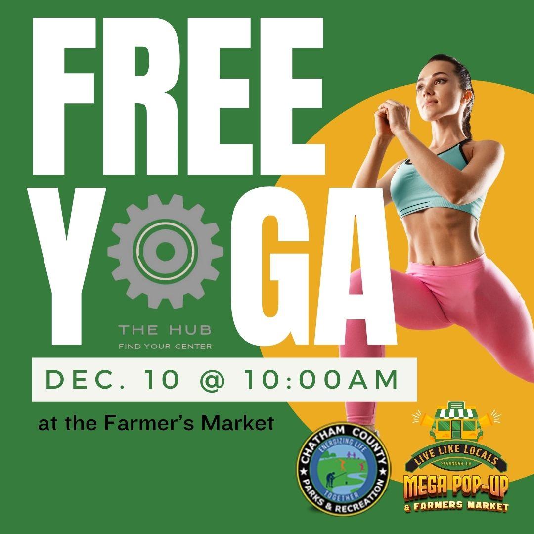 free yoga - hub savannah