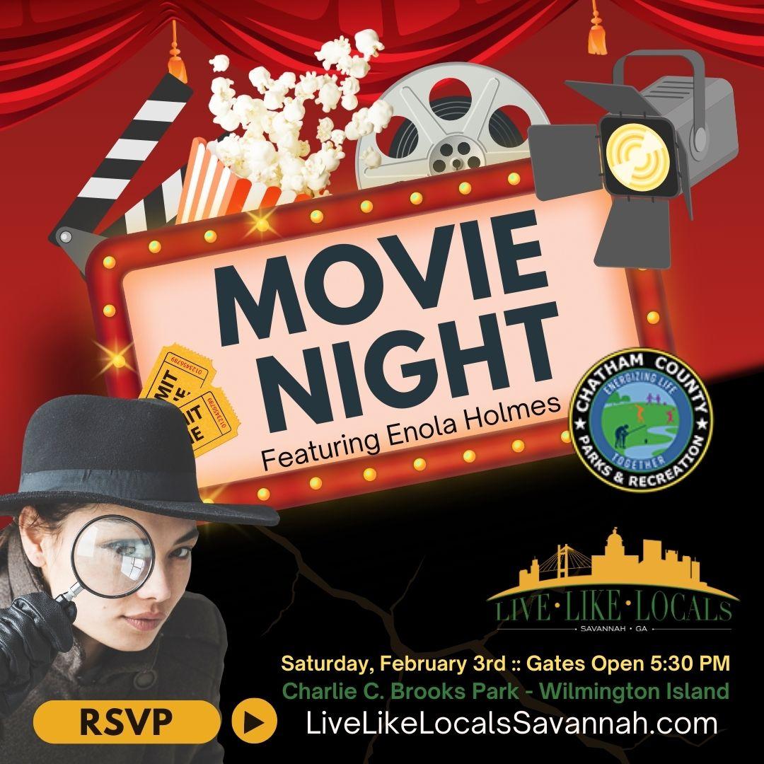 Live Like Locals Savannah - Movie Night - Community Events