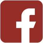 RED FACEBOOK ICON facebook icon