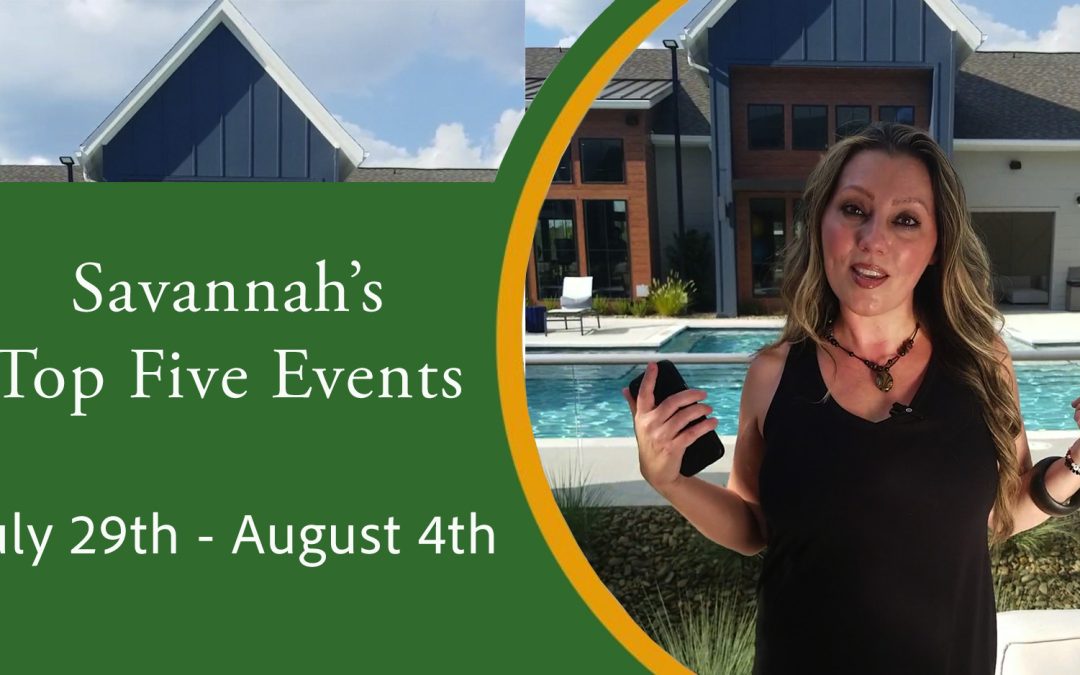 Savannah Buzz: Your Insider’s Guide to the Best Events (July 29 – August 4)