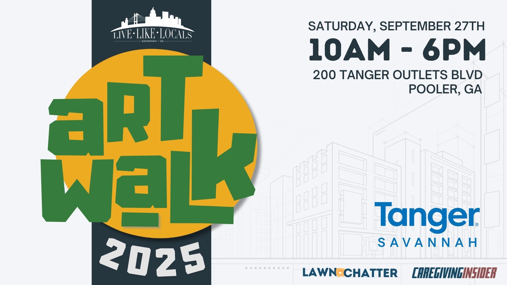 art walk 2025 - live like locals savannah and tanger outlets